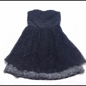 Free People strapless embellished dress Size 4